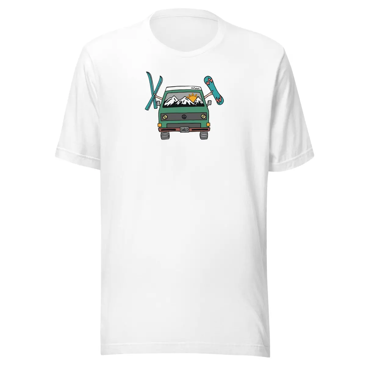 Shred Van T-Shirt 2