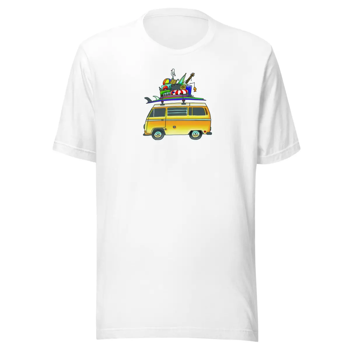 Vintage-Inspired Rad Bus Graphic Tee - Image 9