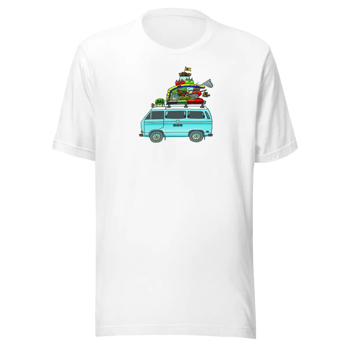 Vintage-Inspired Volkswagen Vanagon Graphic Tee - Image 10