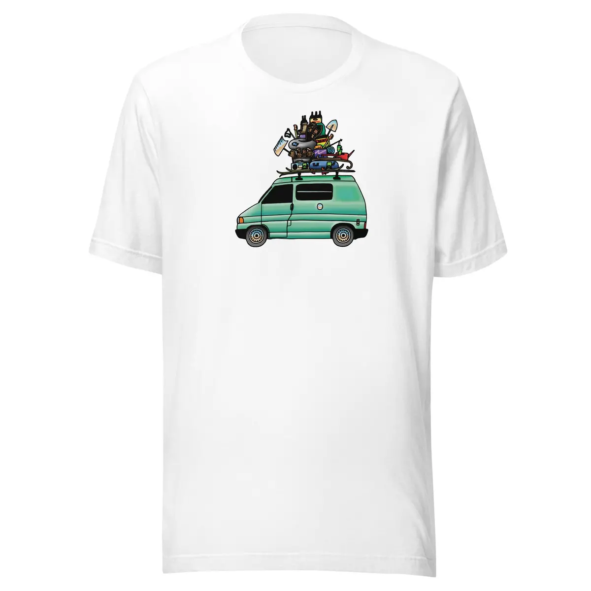 Rad Eurovan Vintage-Style T-Shirt - Image 10
