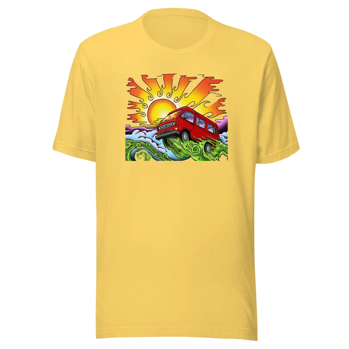 Van and Sun Graphic T-Shirt