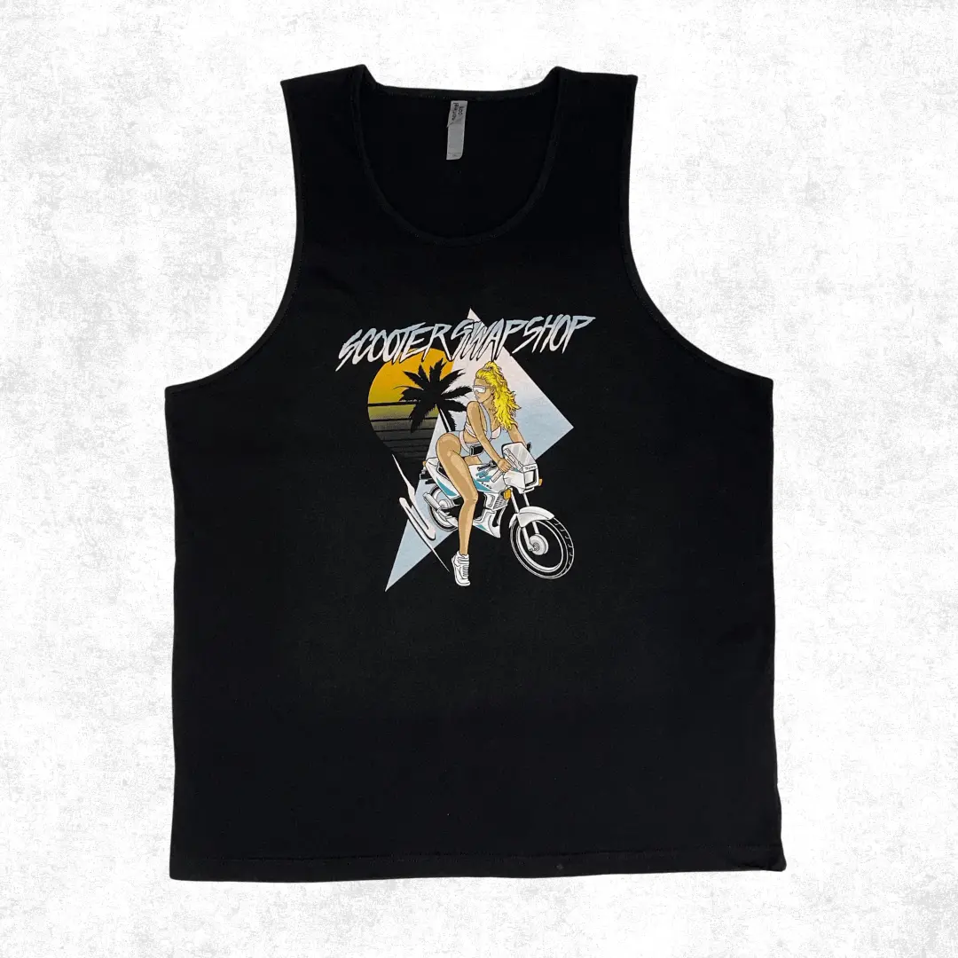 Uzi Chick Tank Top Shirt (New!) 1