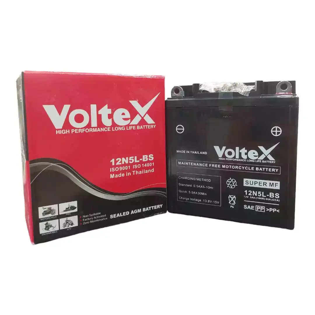 Voltex Nano-Gel Battery 12V5ah 12N5l-Bs 1