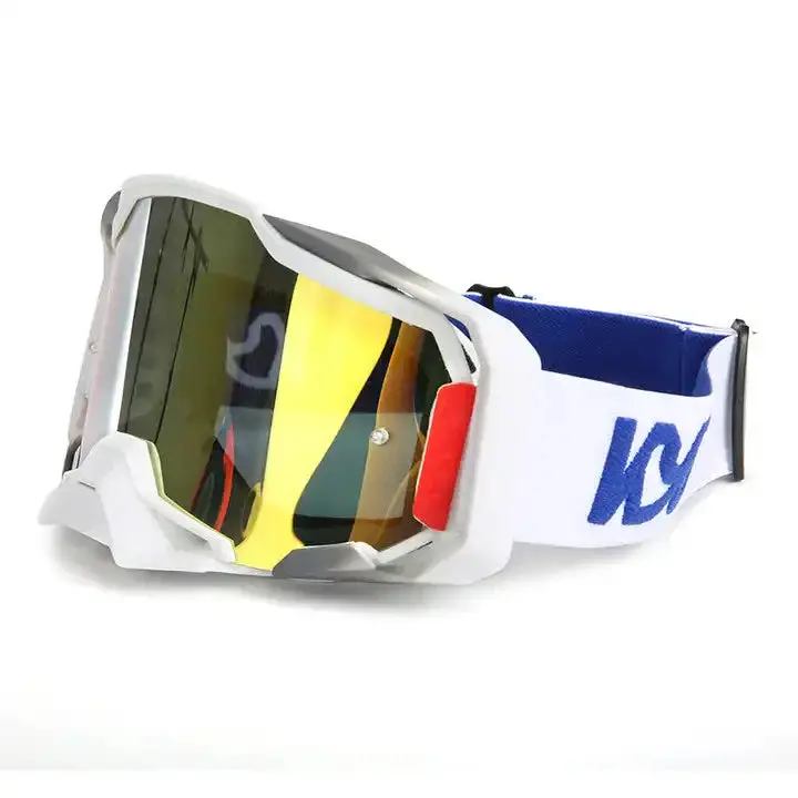 Anti Fog White Motocross Goggles For Outdoor Sport | Motorcycle Goggles 1