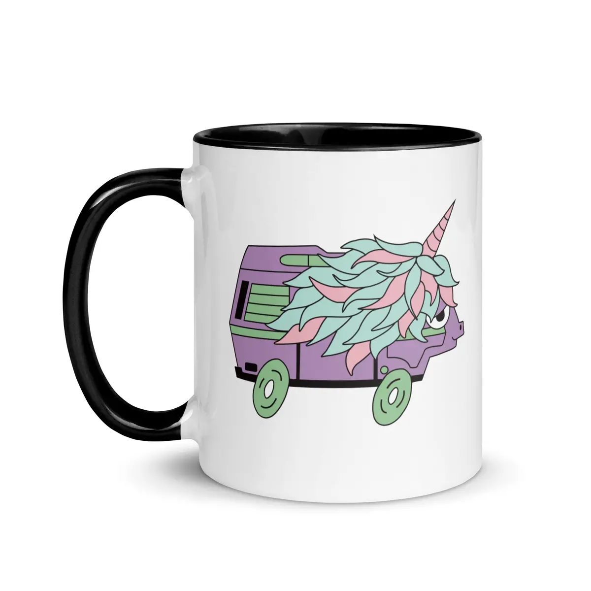 High-Top Hazel Unicorn Mug With Color Inside 1