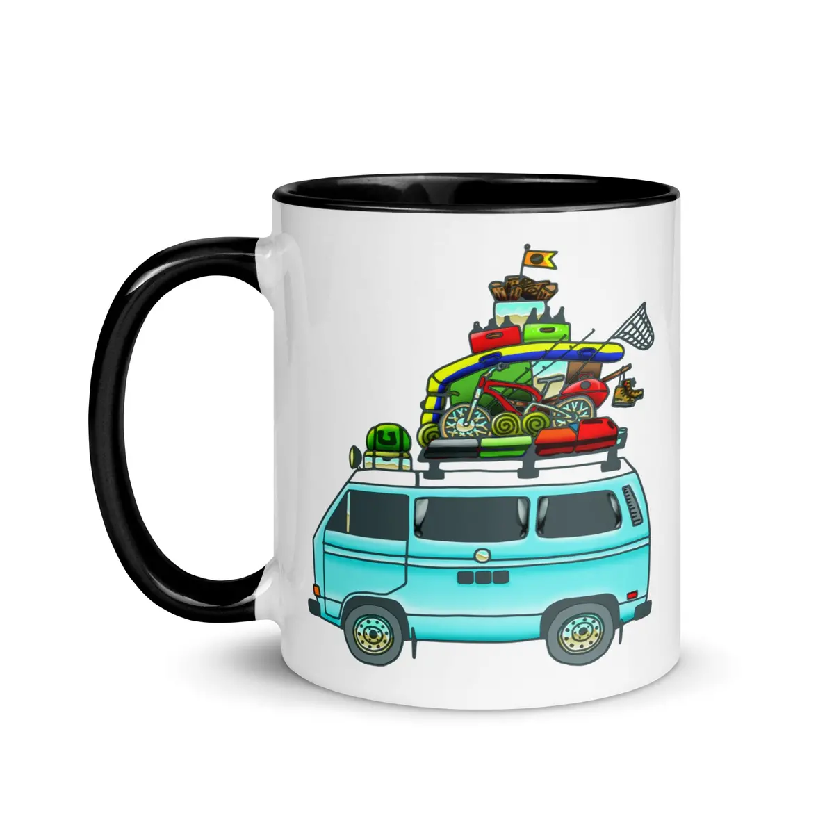Rad Vanagon Mug With Color Inside 11