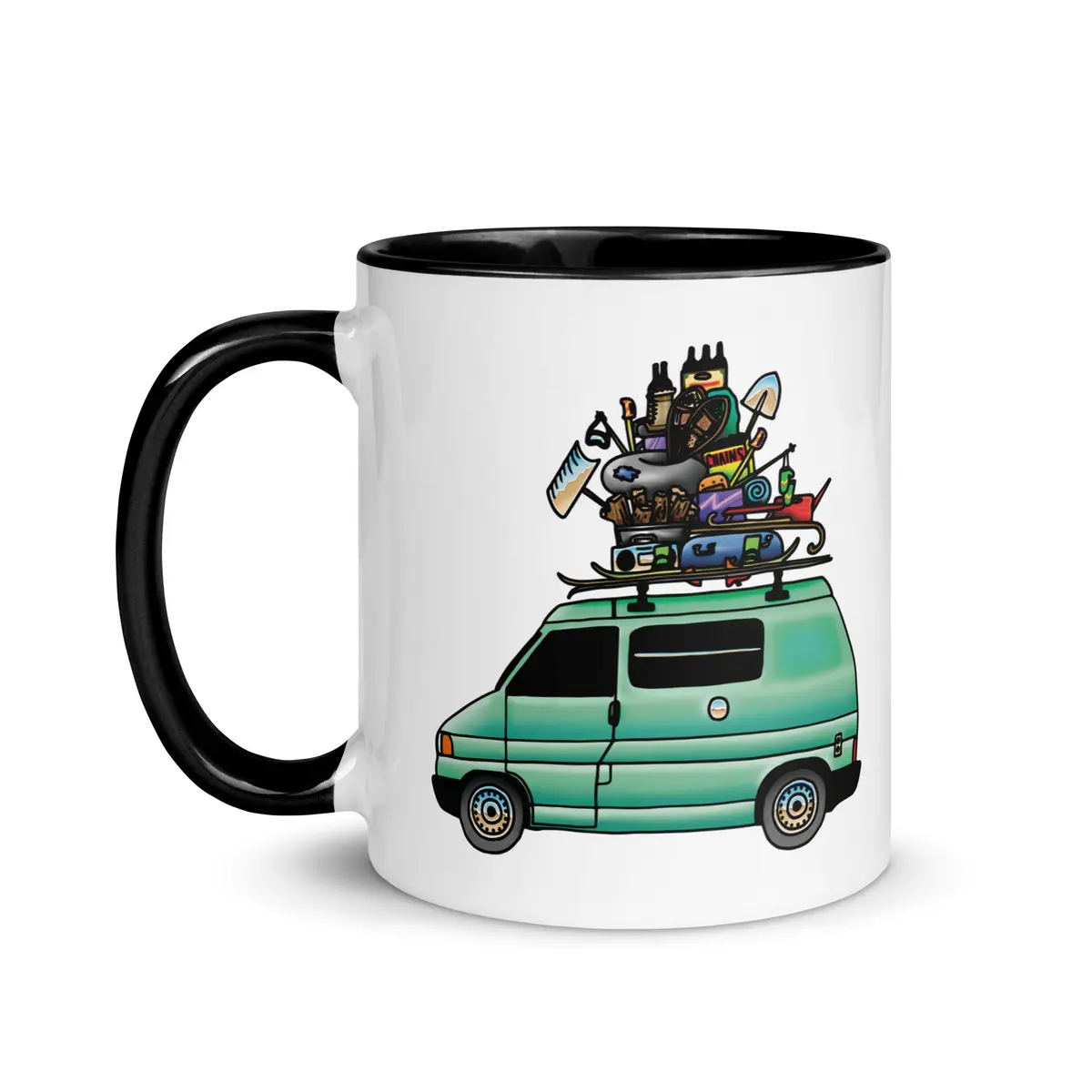 Rad Eurovan Mug With Color Inside 9