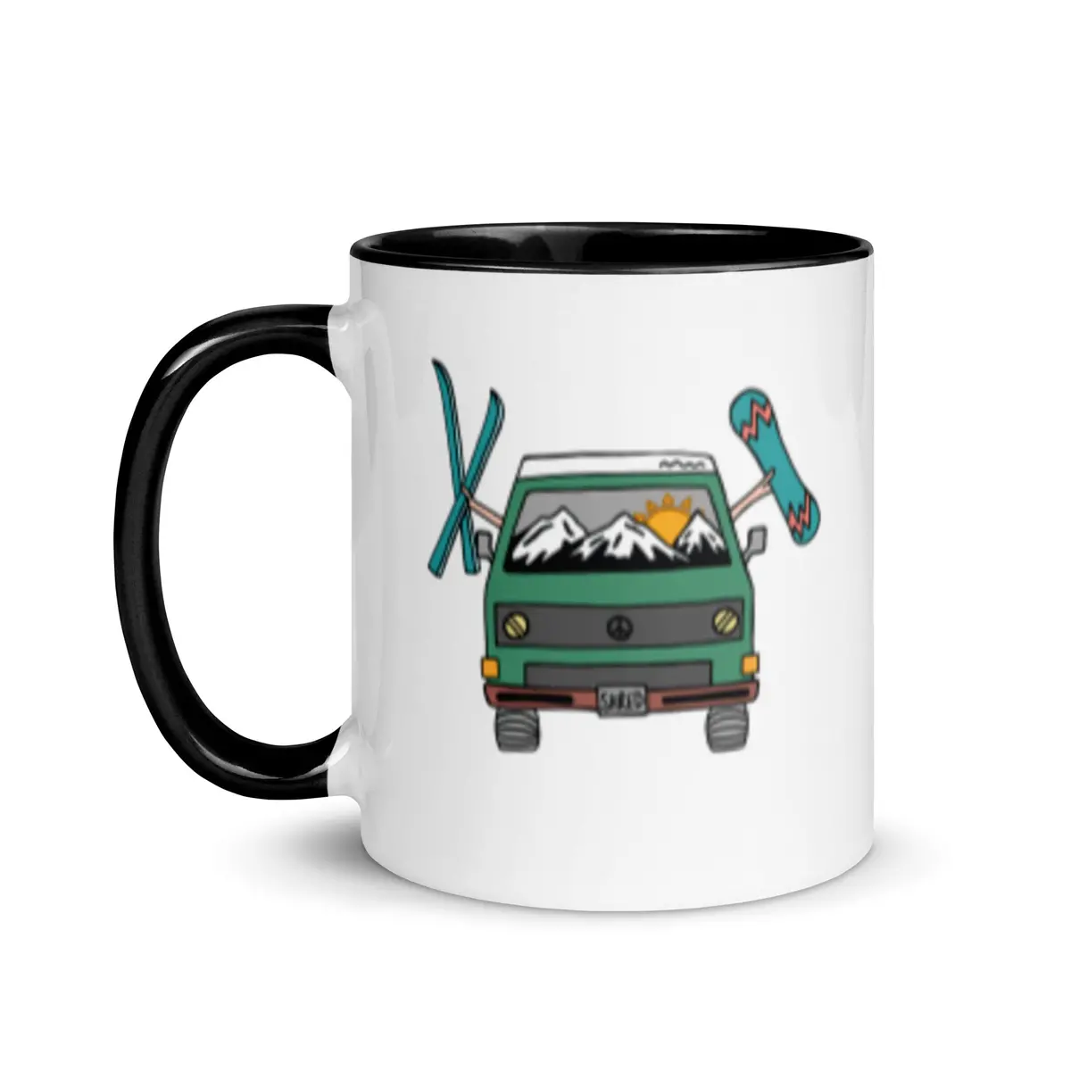 Shred Van Mug With Color Inside 8