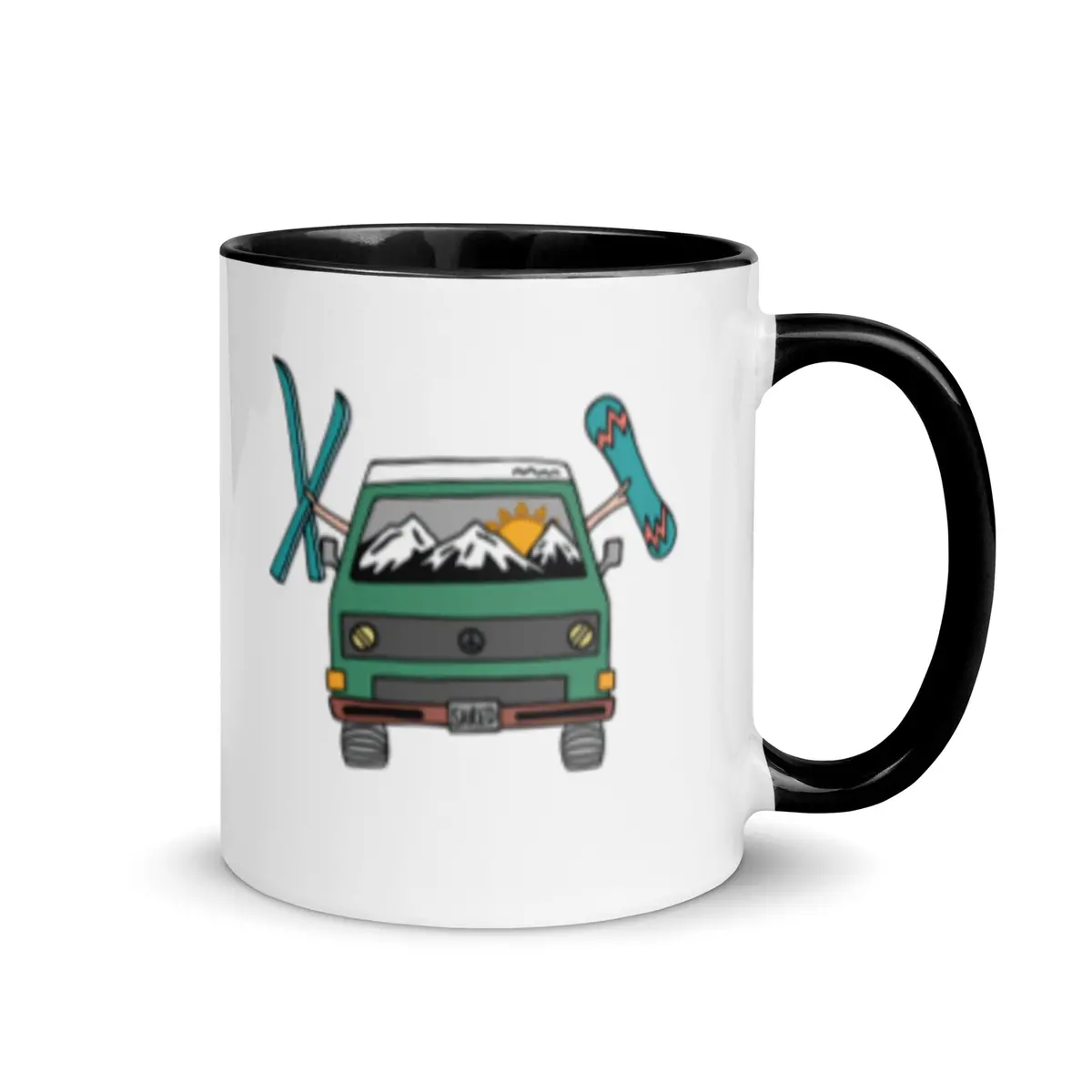 Shred Van Mug With Color Inside 9
