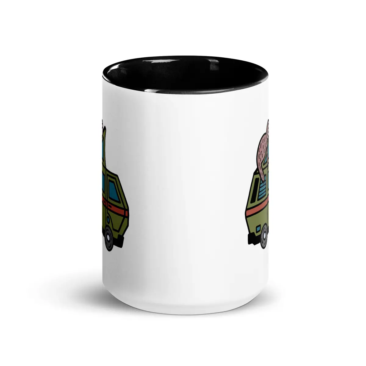 Stewie Sloth Mug With Color Inside 6