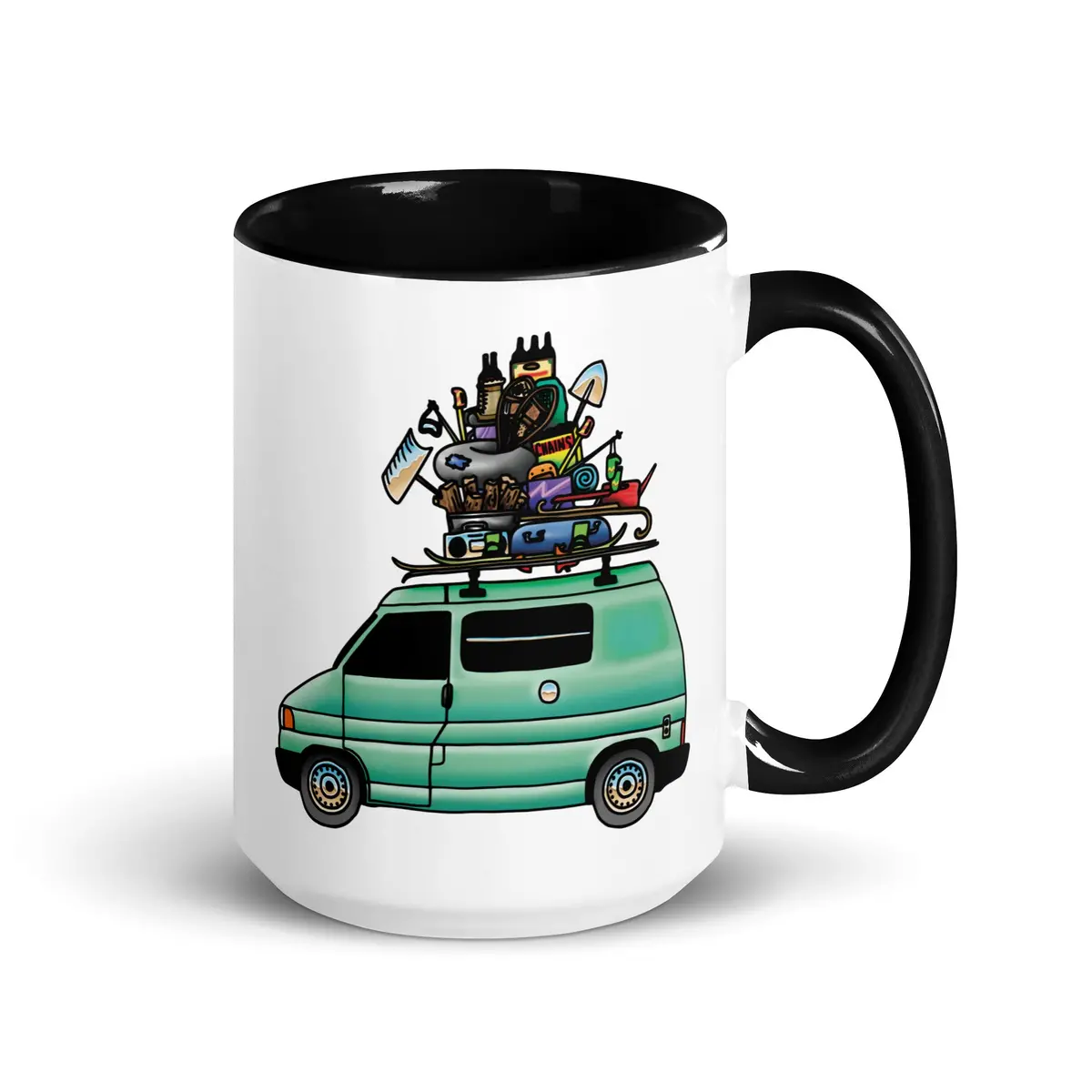 Rad Eurovan Mug With Color Inside 2