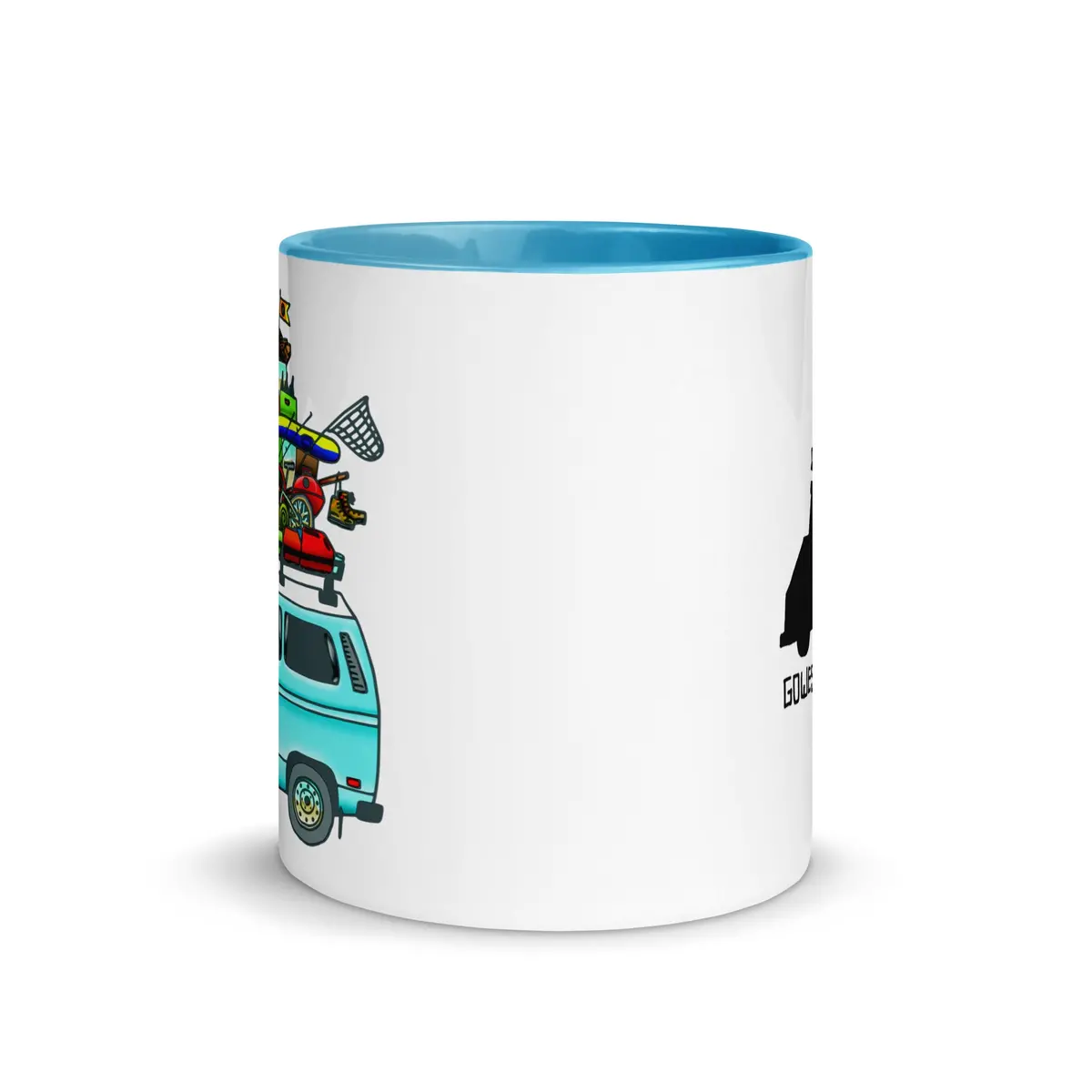 Rad Vanagon Mug With Color Inside 2