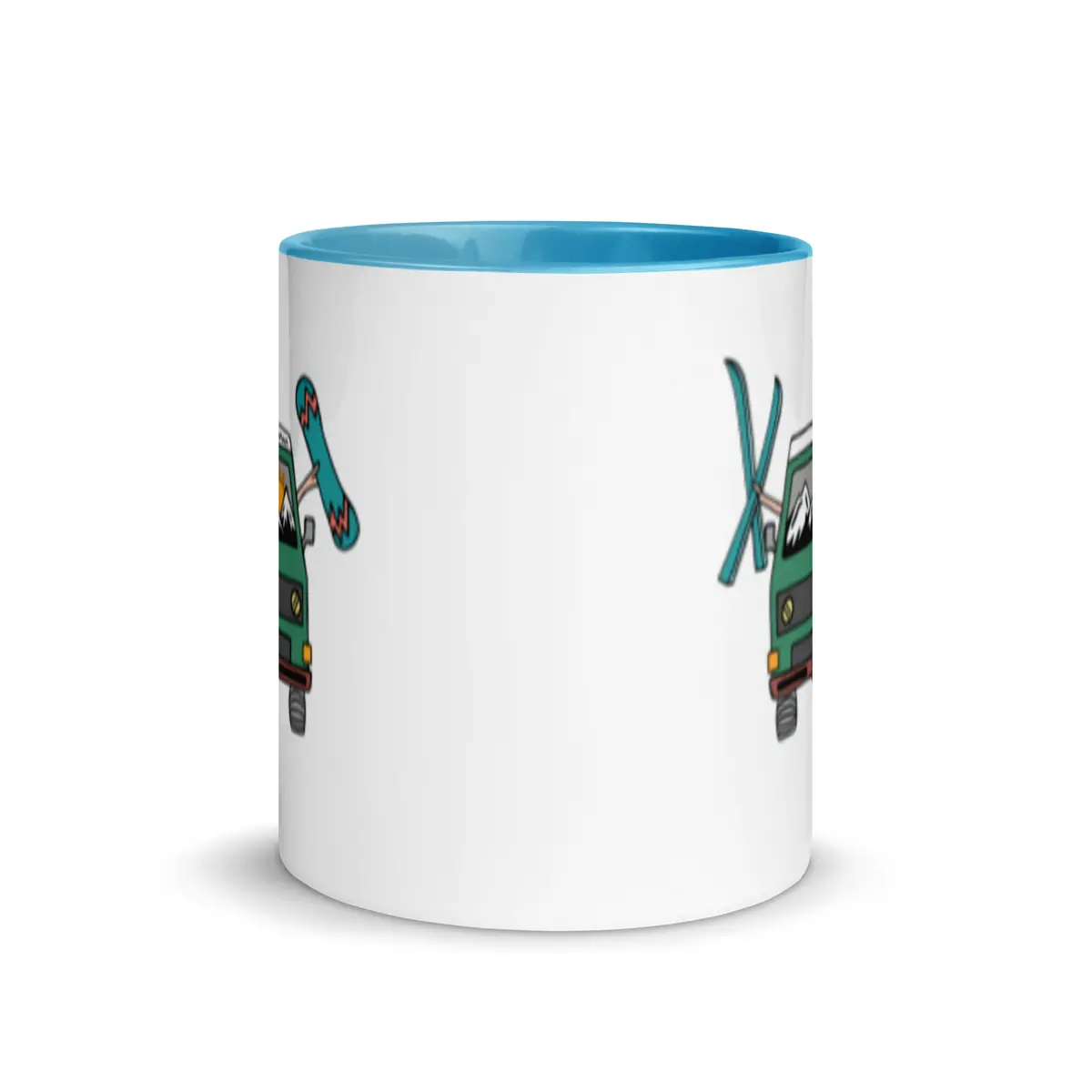 Shred Van Mug With Color Inside 4