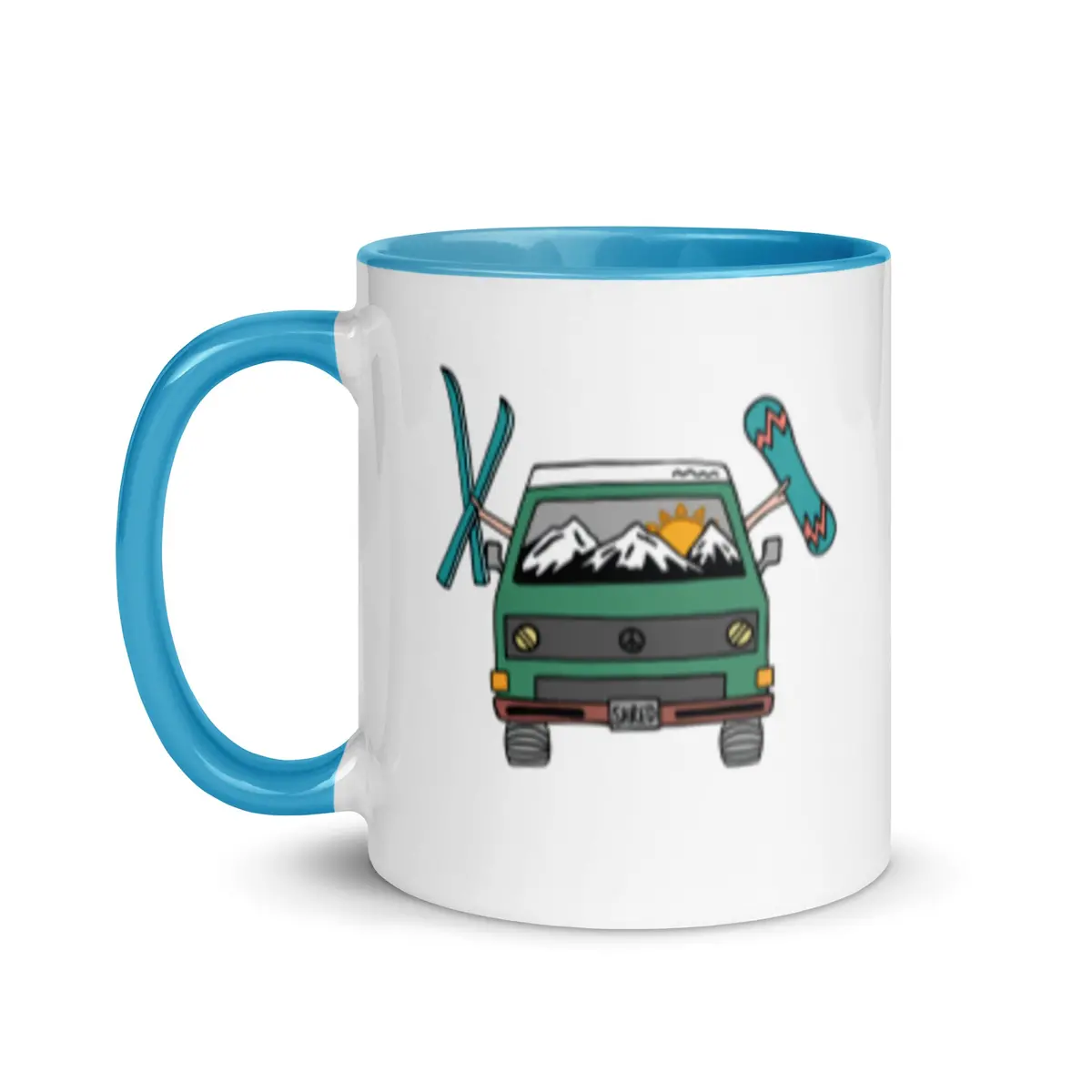Shred Van Mug With Color Inside 5