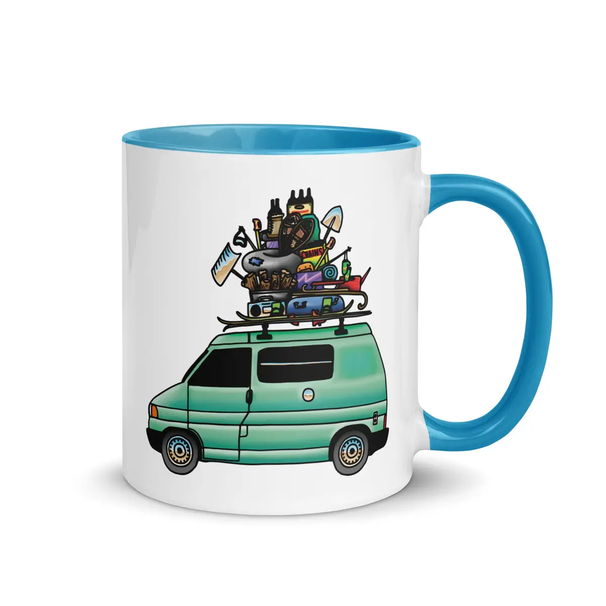Rad Eurovan Mug With Color Inside 7