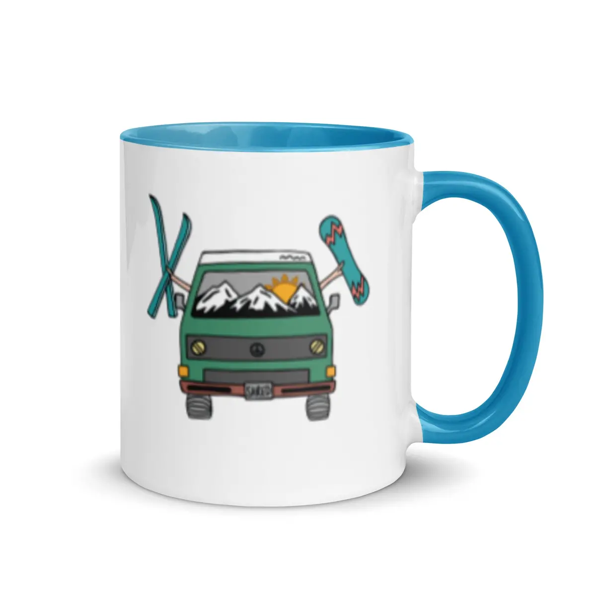 Shred Van Mug With Color Inside 8