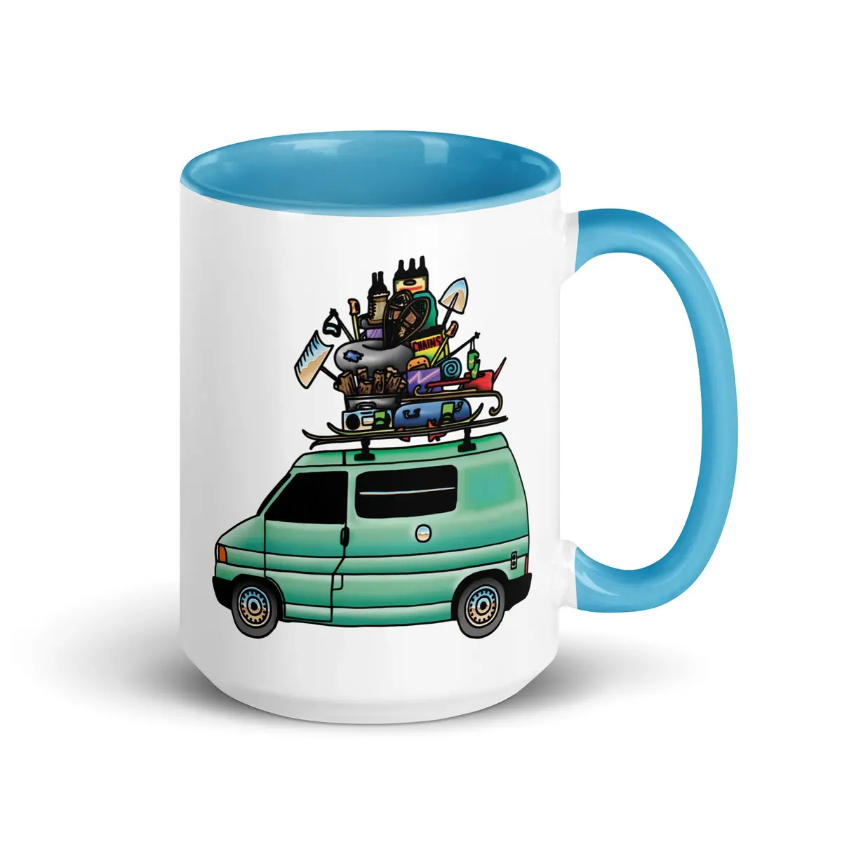 Rad Eurovan Mug With Color Inside 8