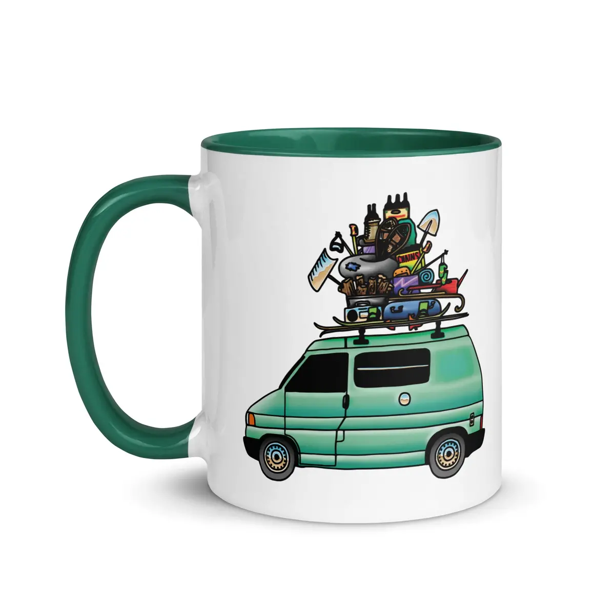 Rad Eurovan Mug With Color Inside 1