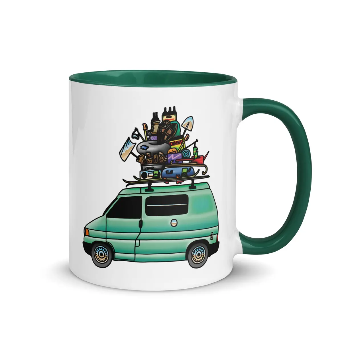Rad Eurovan Mug With Color Inside 4