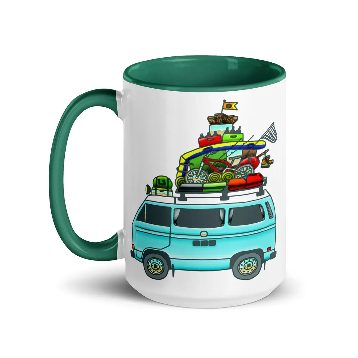 Rad Vanagon Mug With Color Inside 6