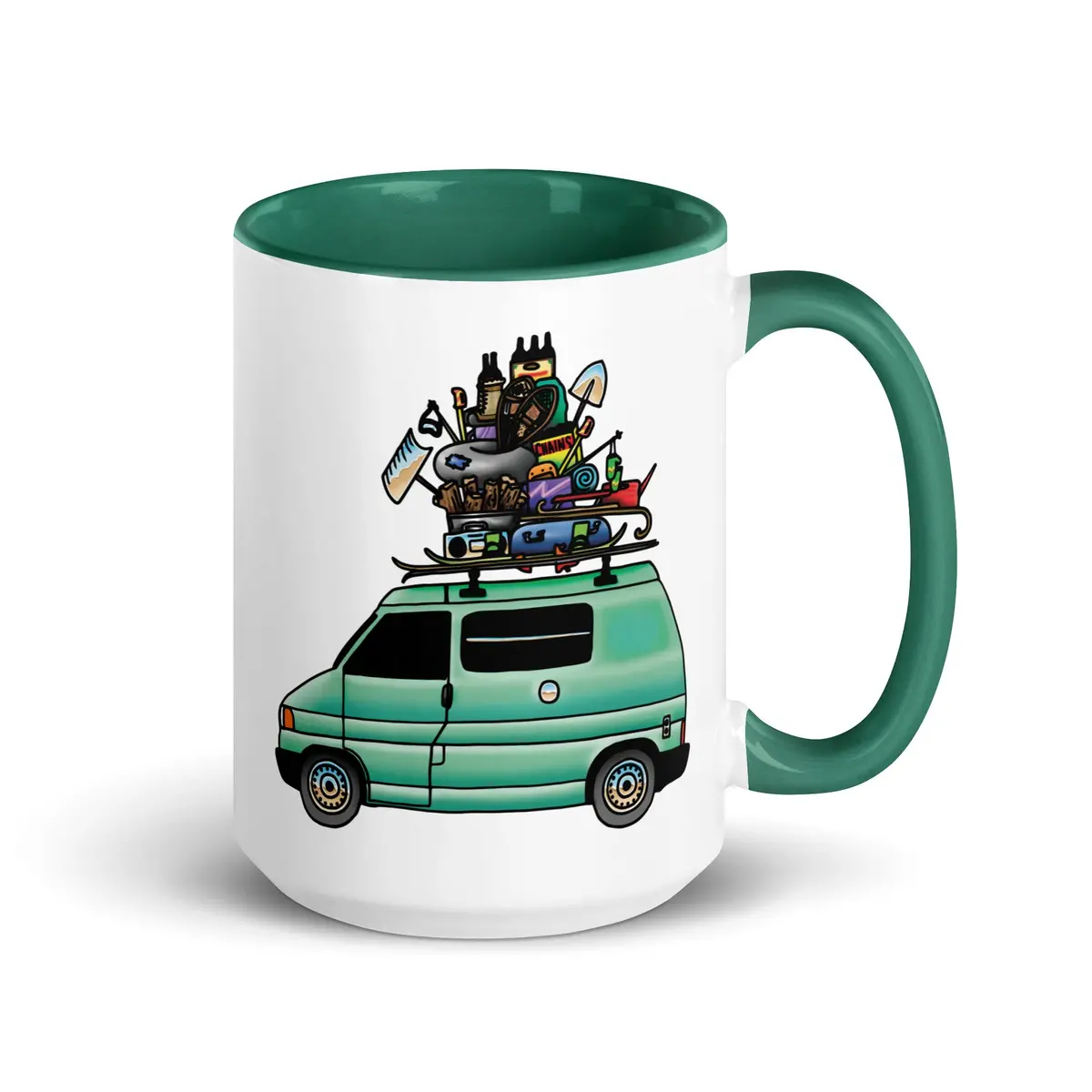 Rad Eurovan Mug With Color Inside 5