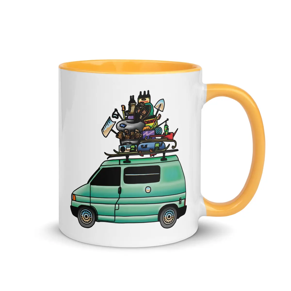Rad Eurovan Mug With Color Inside 10