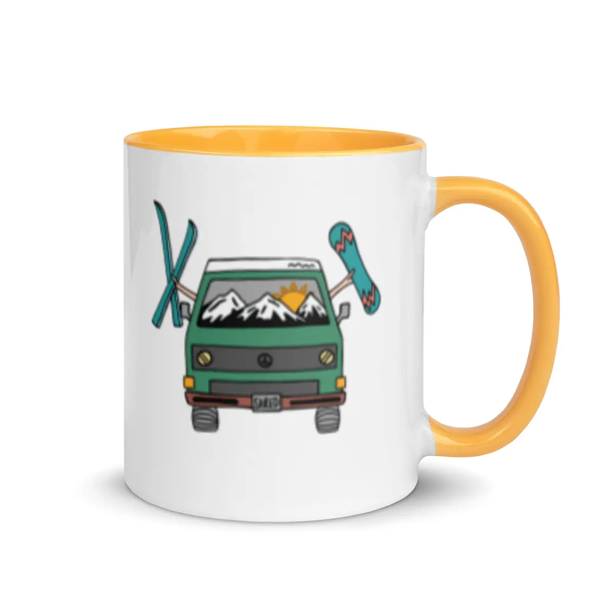 Shred Van Mug With Color Inside 11