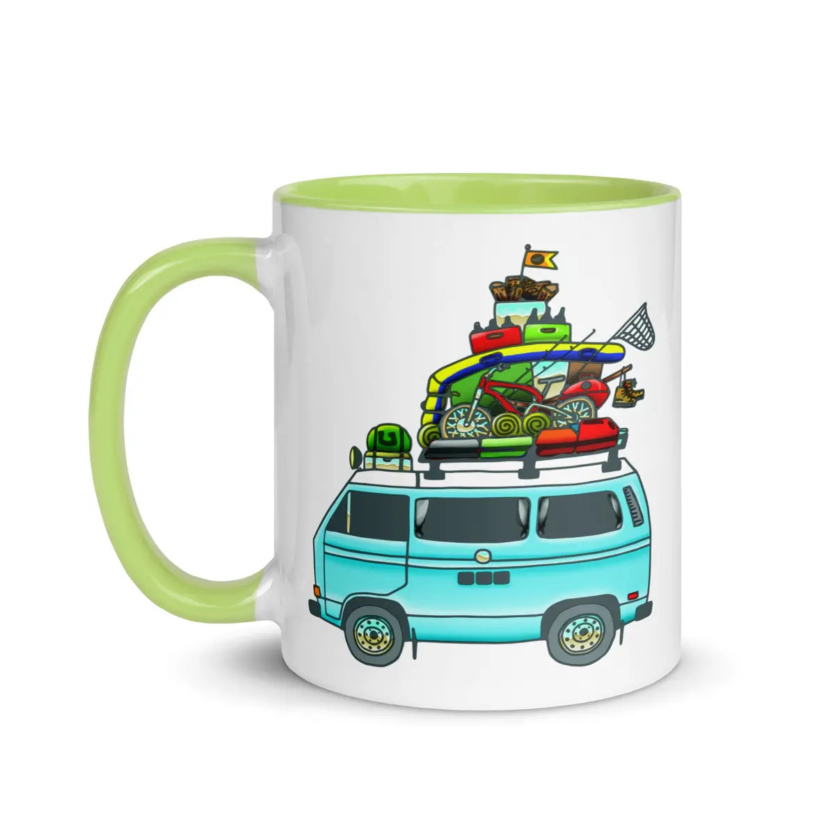 Rad Vanagon Mug With Color Inside 12