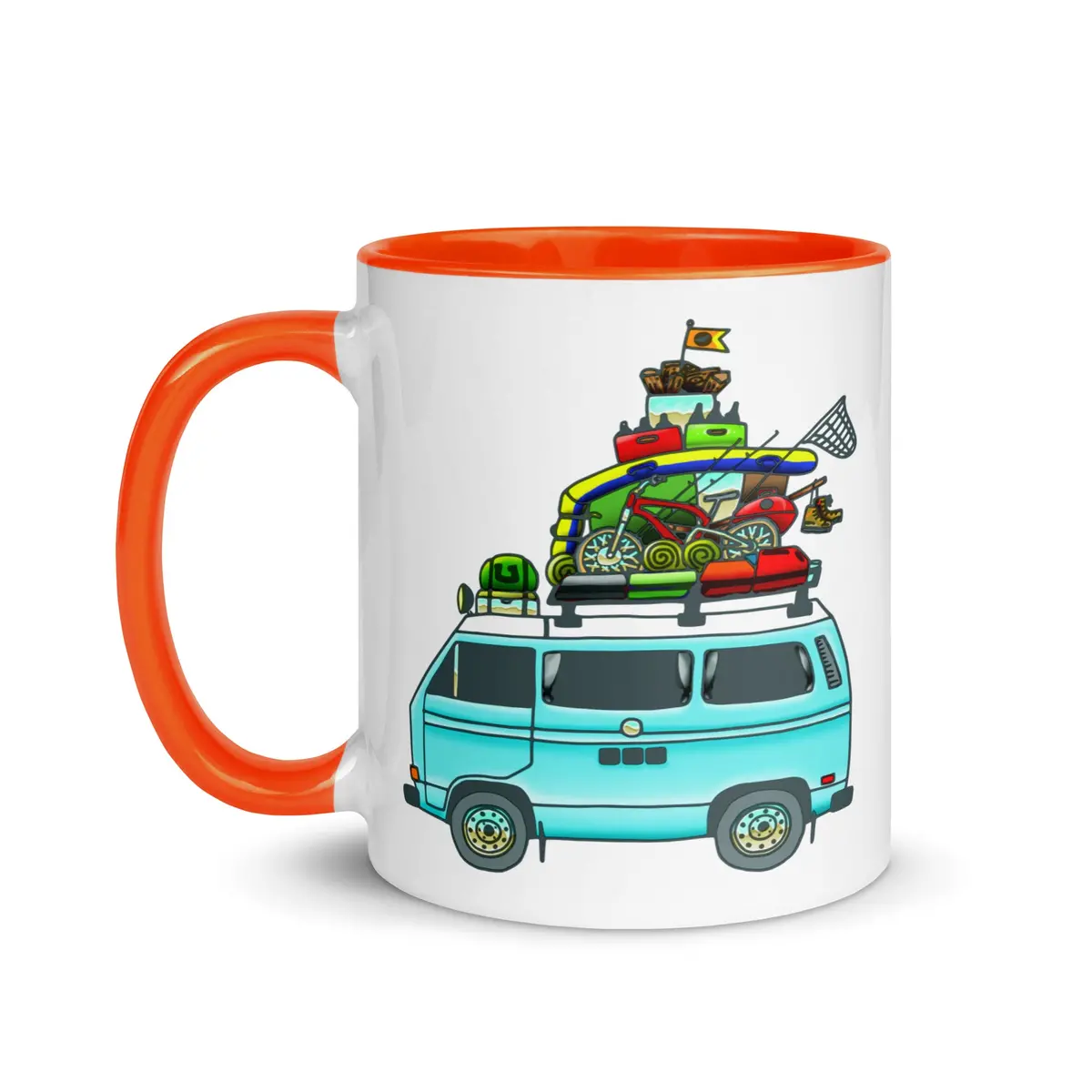 Rad Vanagon Mug With Color Inside 8