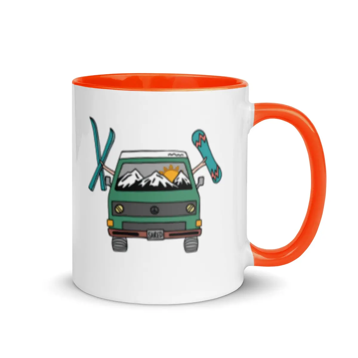 Shred Van Mug With Color Inside 7