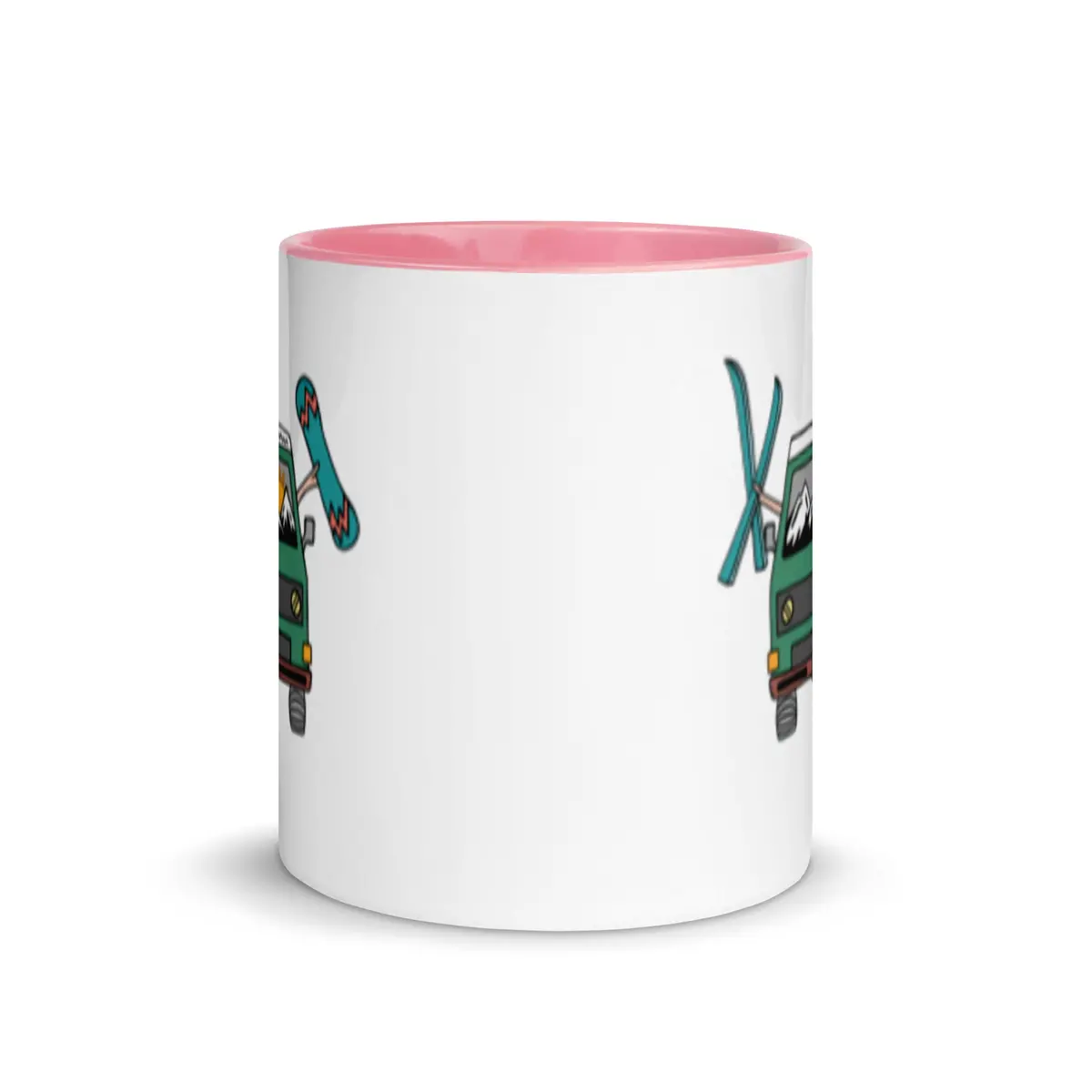 Shred Van Mug With Color Inside 10
