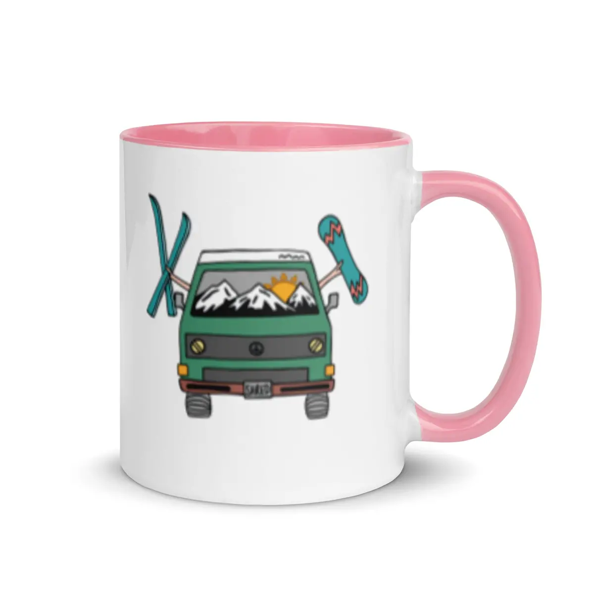 Shred Van Mug With Color Inside 10