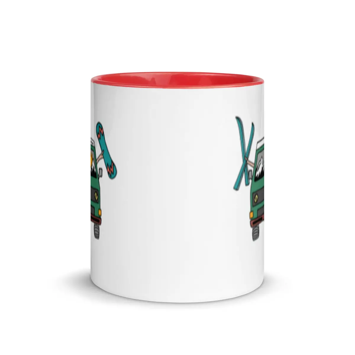 Shred Van Mug With Color Inside 2
