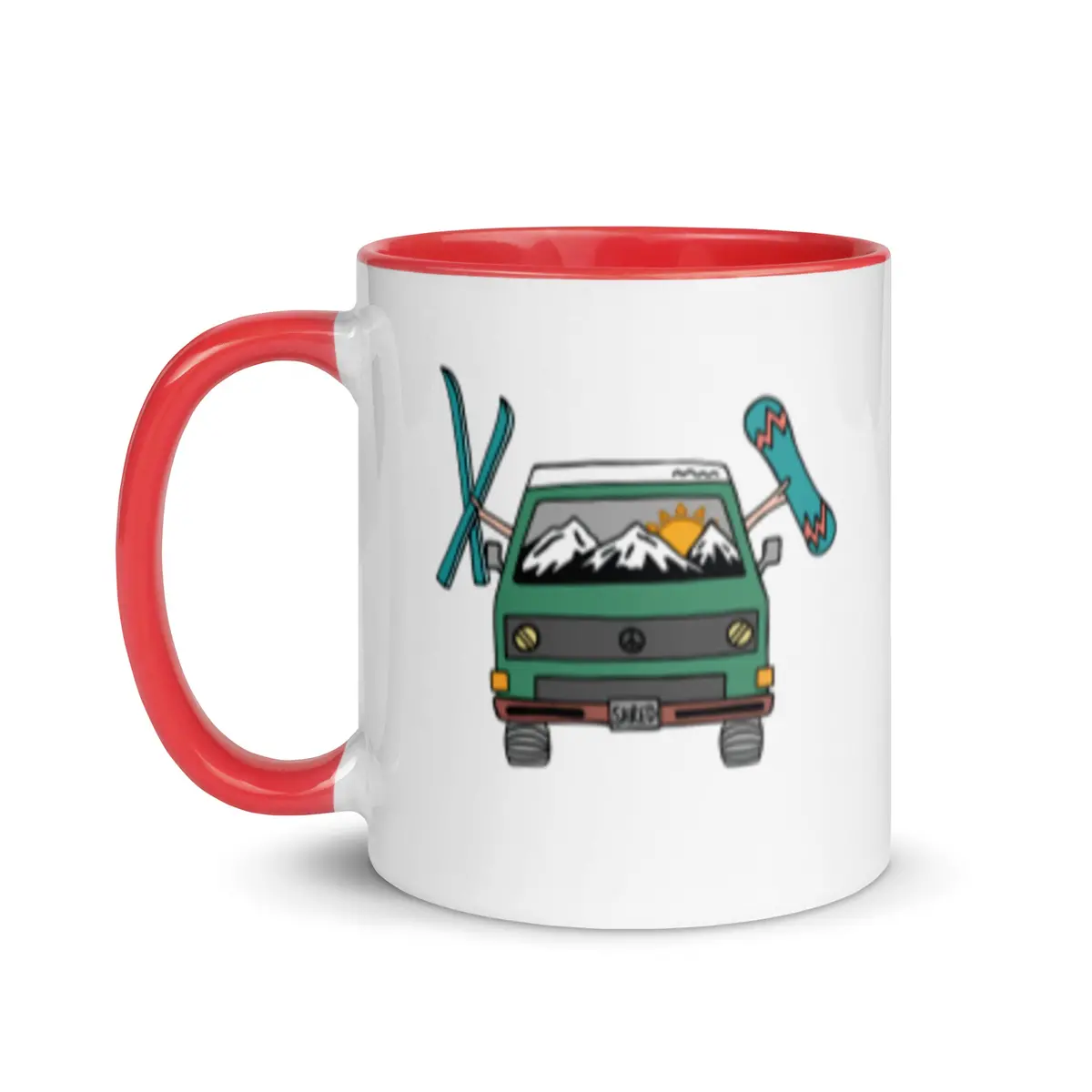 Shred Van Mug With Color Inside 1
