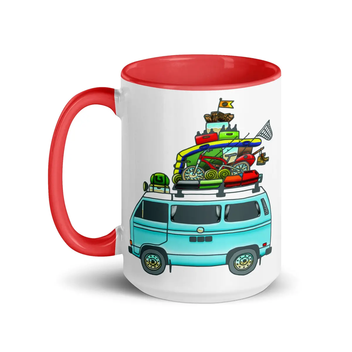 Rad Vanagon Mug With Color Inside 4