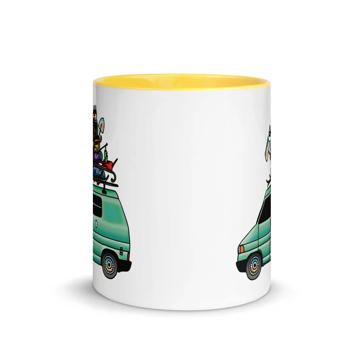 Rad Eurovan Mug With Color Inside 2