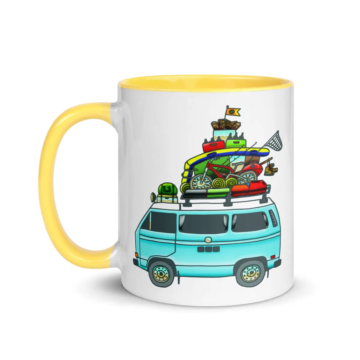 Rad Vanagon Mug With Color Inside 13