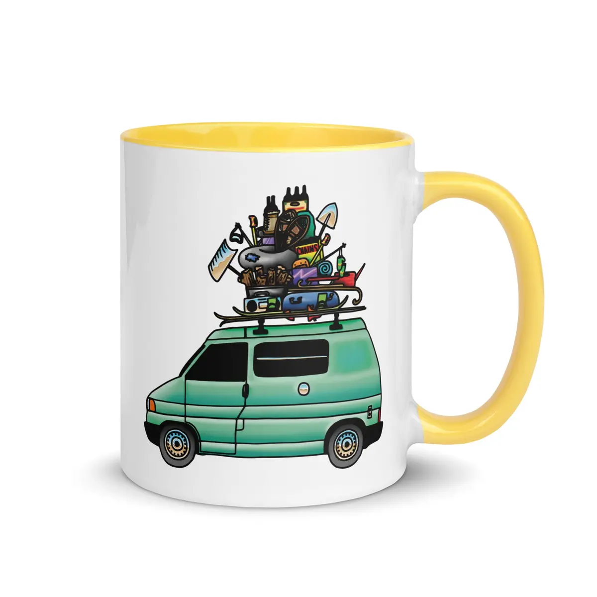 Rad Eurovan Mug With Color Inside 11