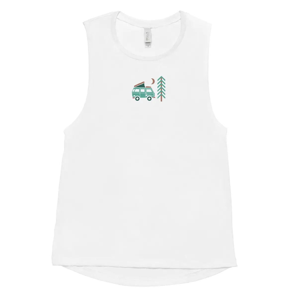 Go Outside Van Women's Muscle Tank 1