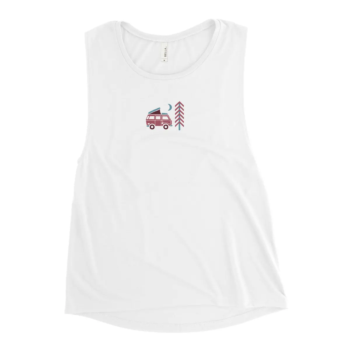 Go Outside Van Women's Muscle Tank 1