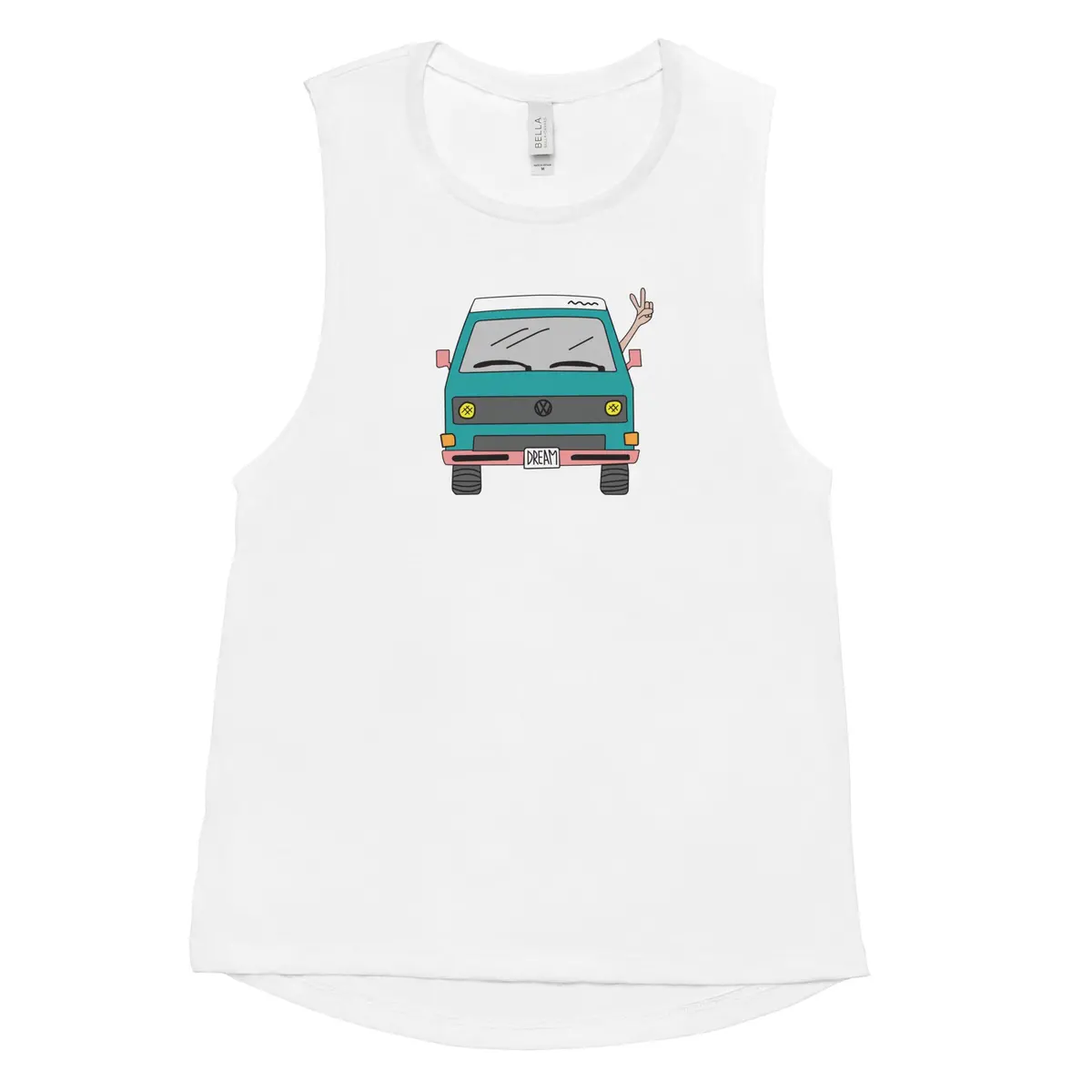 Dream Machine Women's Muscle Tank Top 1