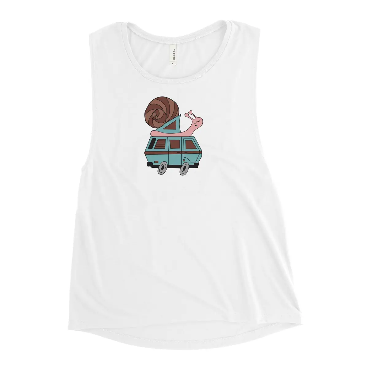 Sally Snail Women's Muscle Tank Top 1