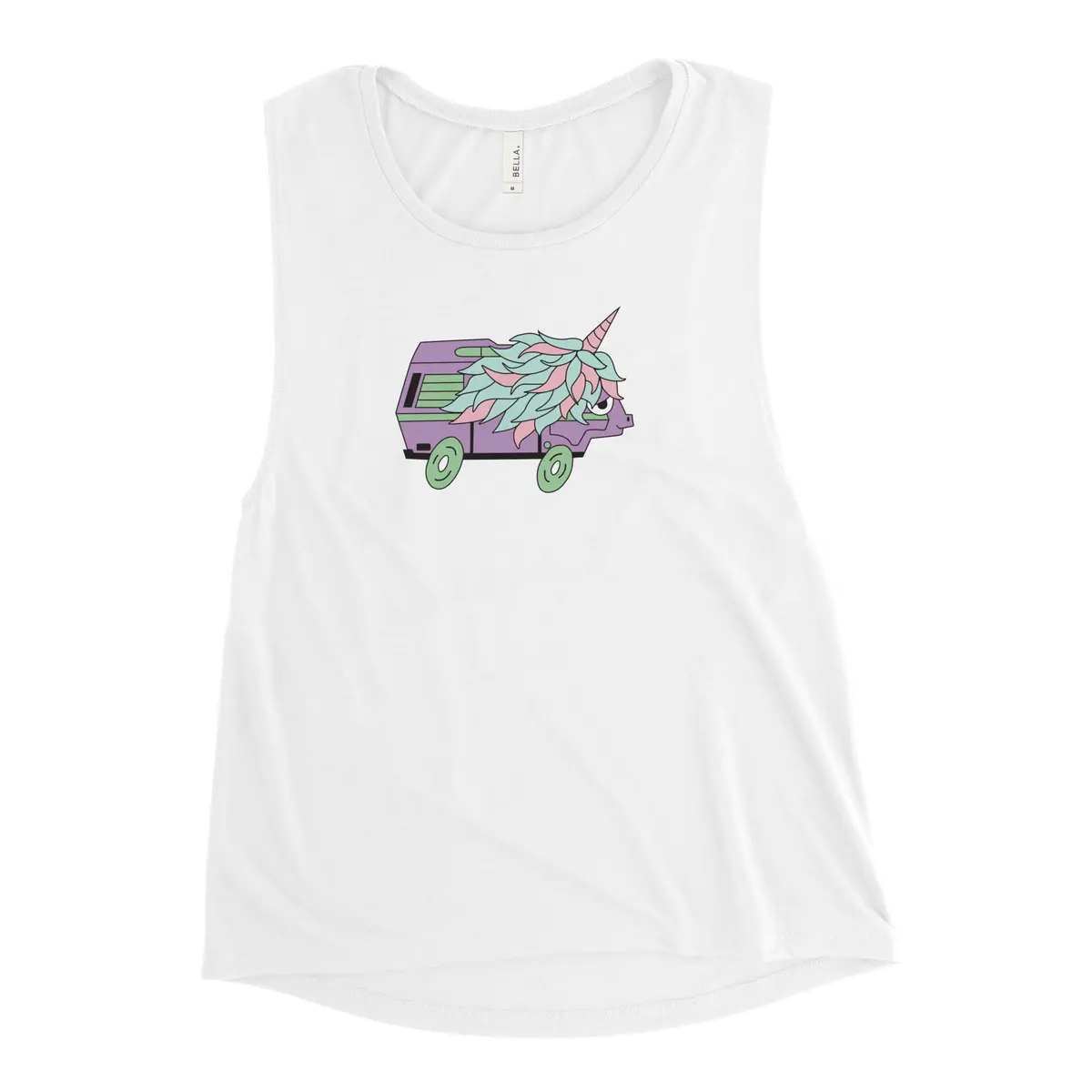 High-Top Hazel Unicorn Women's Muscle Tank Top 1