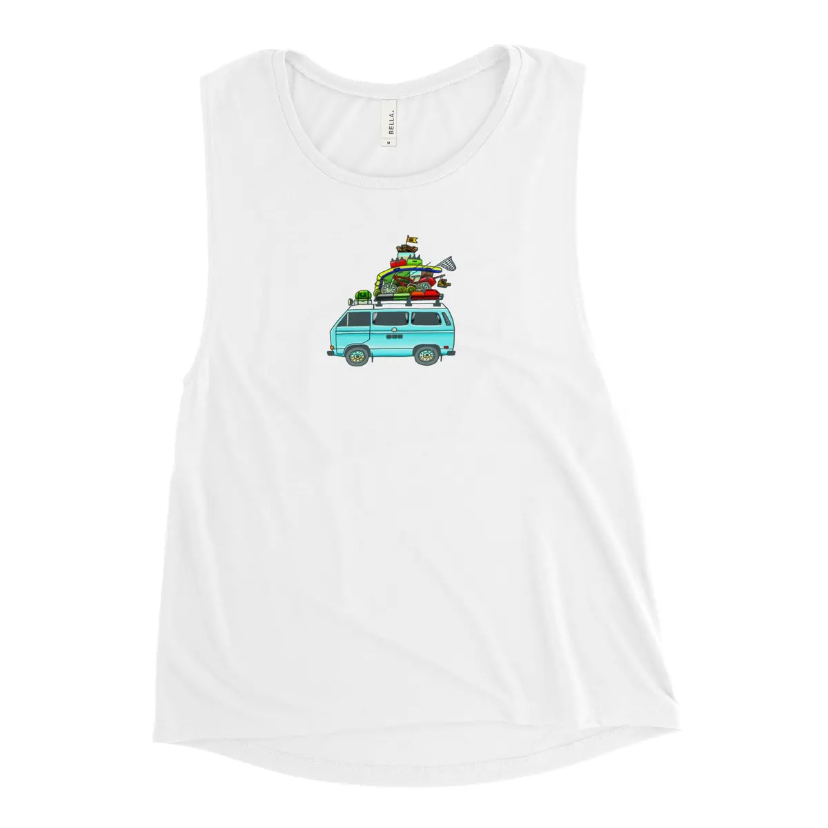 Rad Vanagon Women's Muscle Tank Top 1