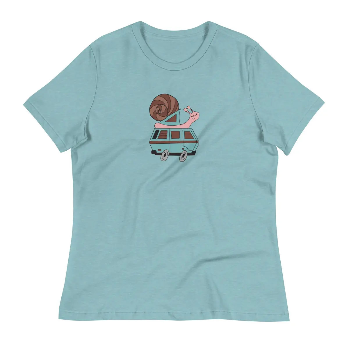 Sally Snail Women's Casual Loose-Fit T-Shirt