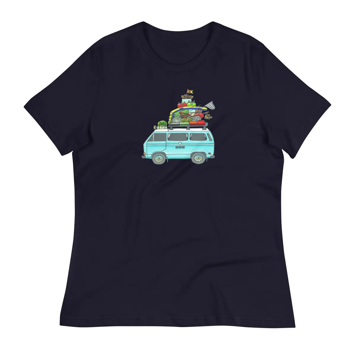 Rad Vanagon Women's Relaxed Fit T-Shirt 1