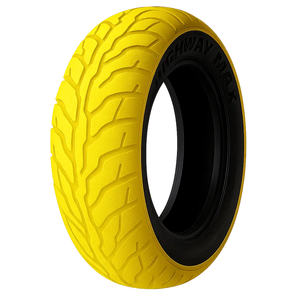 150/80-16 Yellow Smoke Motorcycle Tire 1