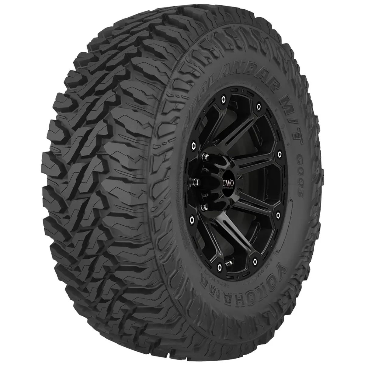 Yokohama Lt 265/70R17 Tire, Geolandar M/T G003 - 110133315 Set Of 4 1