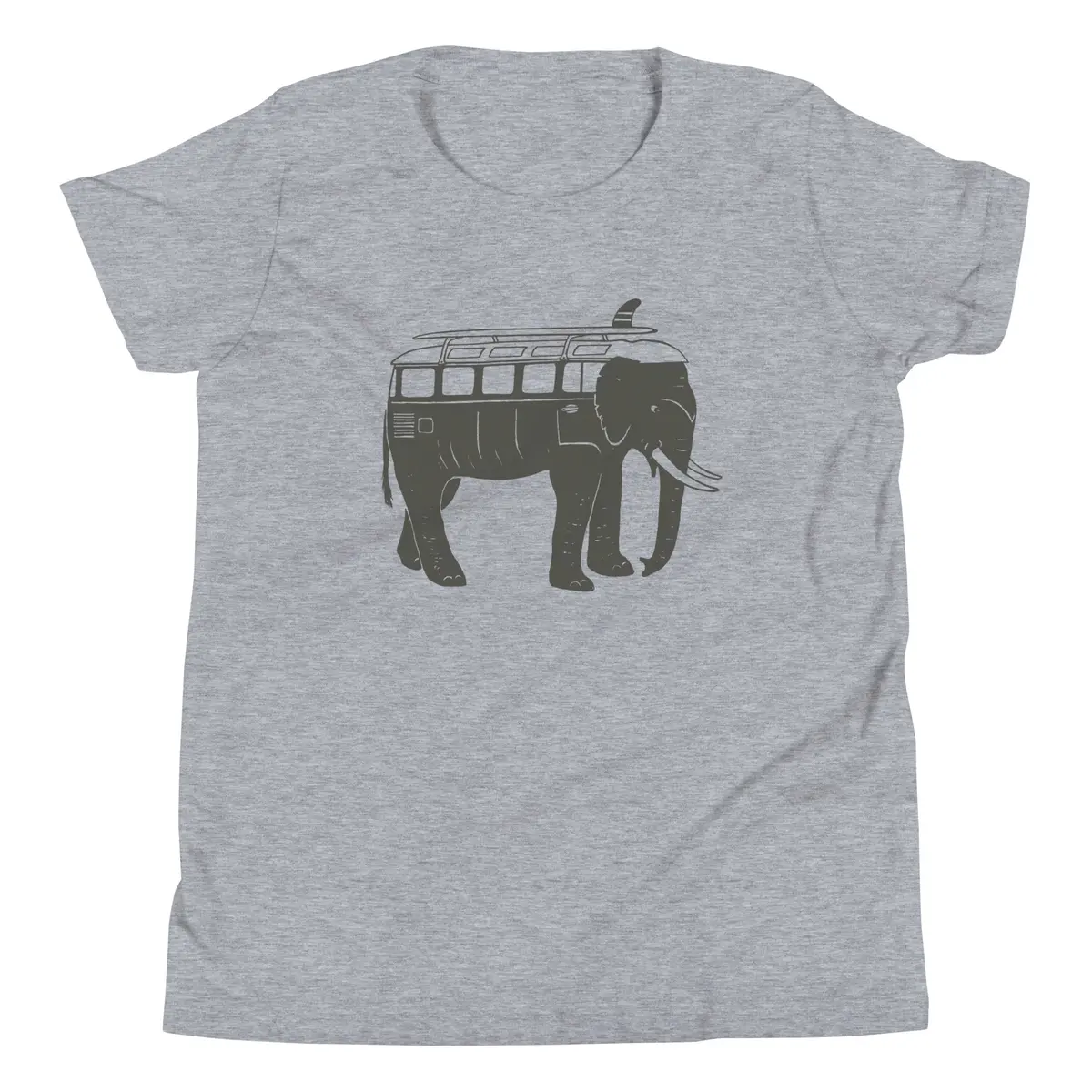 Fun Elephant Vanimal Graphic Tee for Kids
