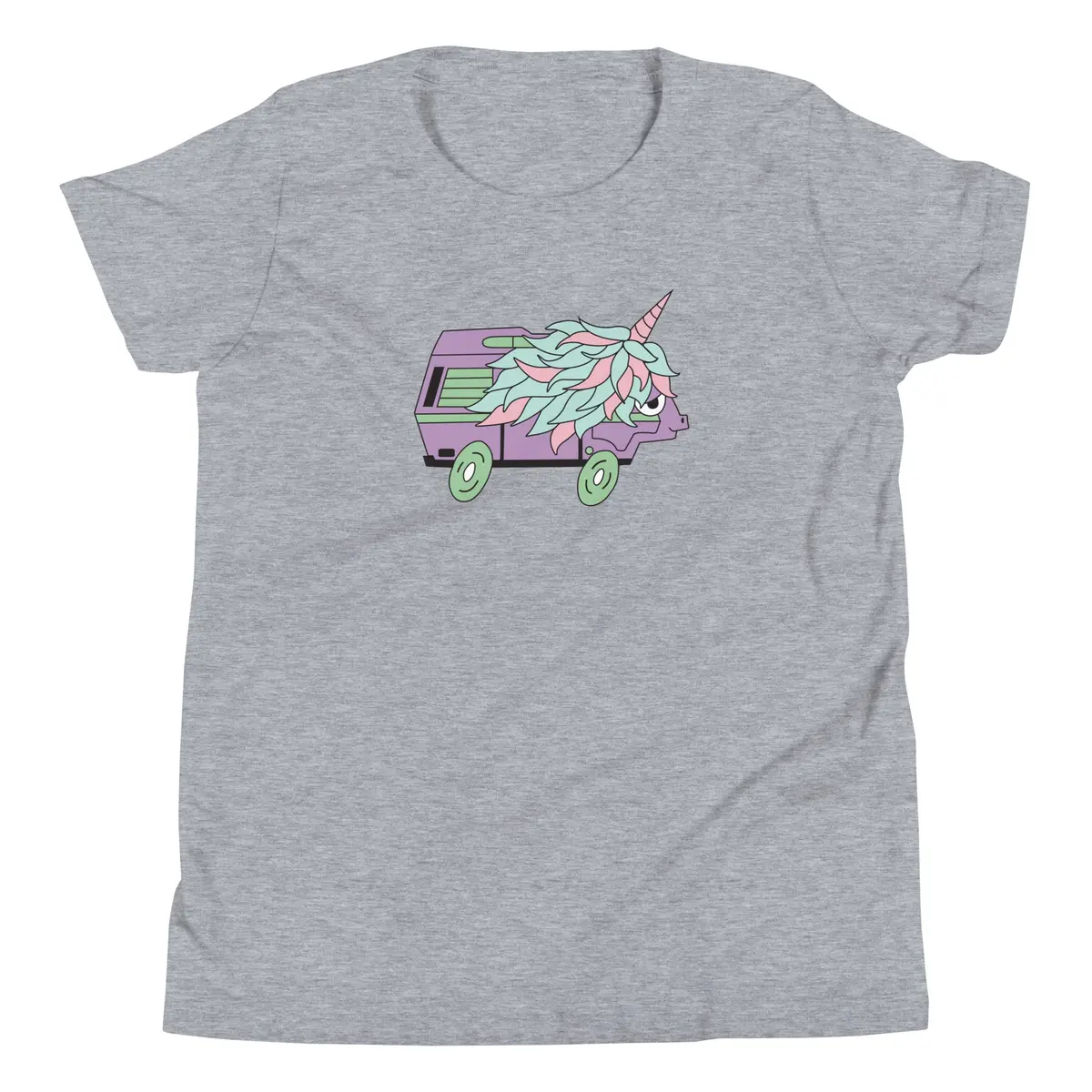 Hazel Unicorn Graphic T-Shirt for Kids – High-Top Fit - Image 4